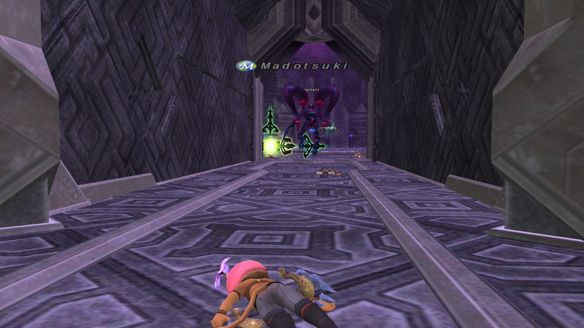 Today I learned even if the entrance is closed, the basement bosses have party aggro and will phase through the door to bonk you out cold!