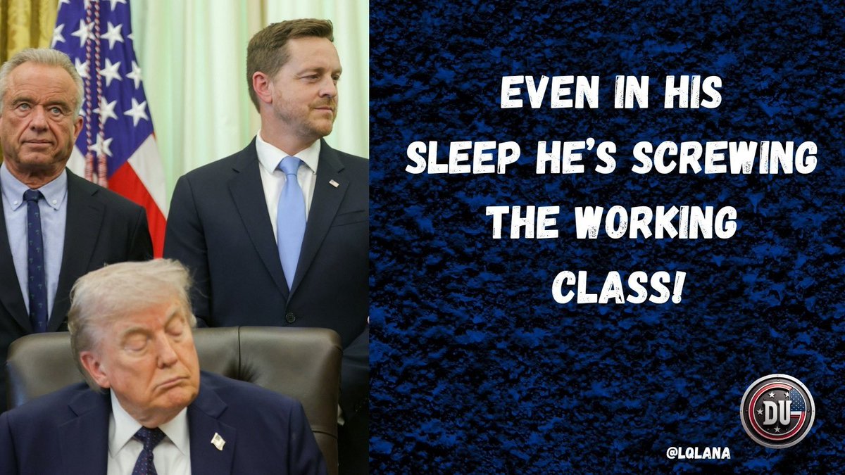 DUnitedGraphics's tweet image. Night after night Trump is up posting on Truth Social about everyone he hates.

Day after day when he should be working for Americans, he sleeps.

His crazy regime is fine with a demented old man who is sundowning lead America.

It isn't.

It is wrong on every level.
#DemsUnited