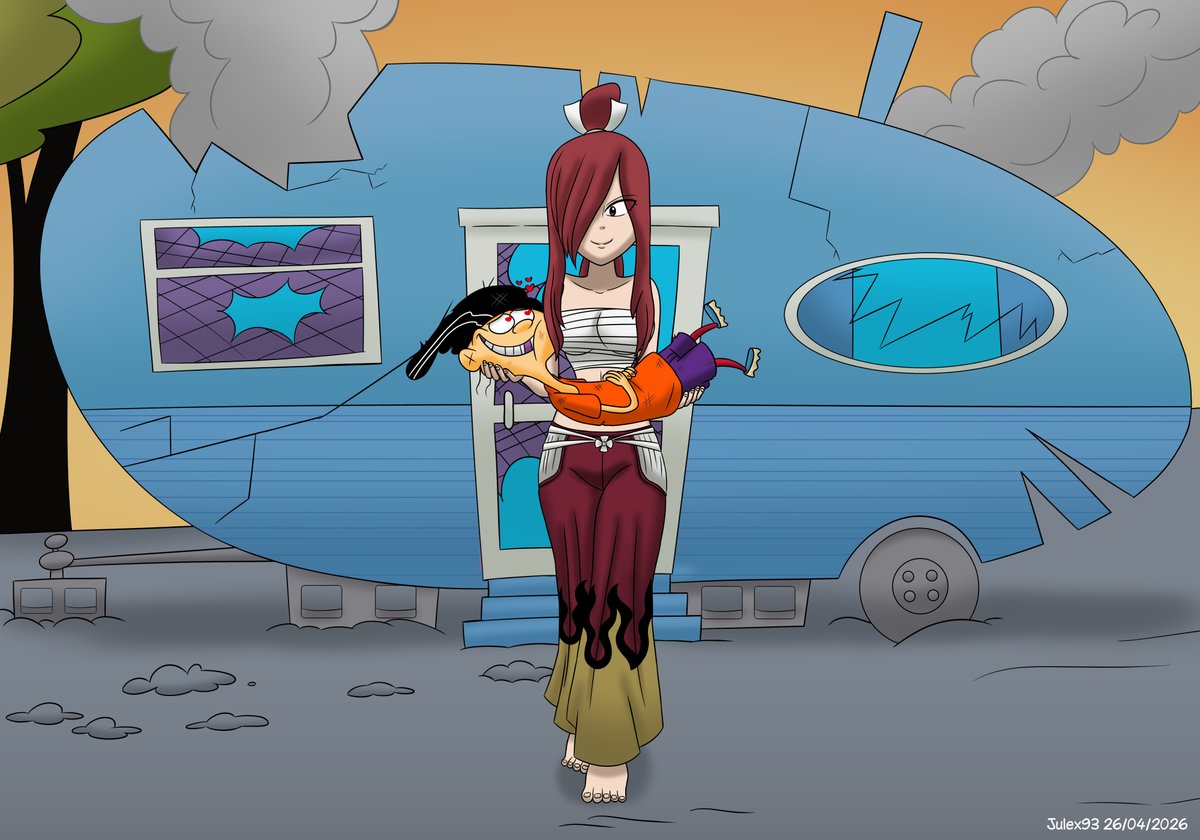 Julex93Drawings's tweet image. A crossover commission I was asked to do: Erza from Fairy Tail saving Double D from Ed, Edd n Eddy with a short text that serves as an epilogue to the scene. Enjoy!

#commission #crossover #ededdneddy #fairytail #DoubleD #erzascarlet #myart #myartwork #drawing #julex93