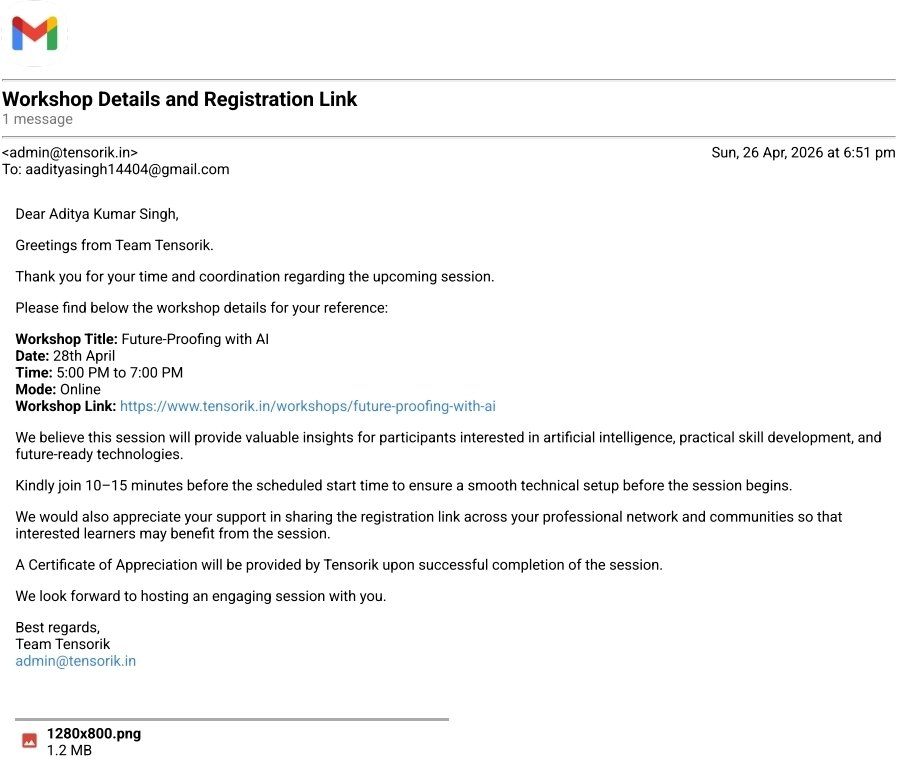 adityasingh_co's tweet image. POV: Life didn’t give you a chance…
So you learned skills so powerful…
that people started inviting you to teach them.
AI Workshop Speaker.

{AI workshop, AI speaker, future-proof skills, prompt engineering}

#aiworkshop #aispeaker #futureskills #techmentorship #learnai
