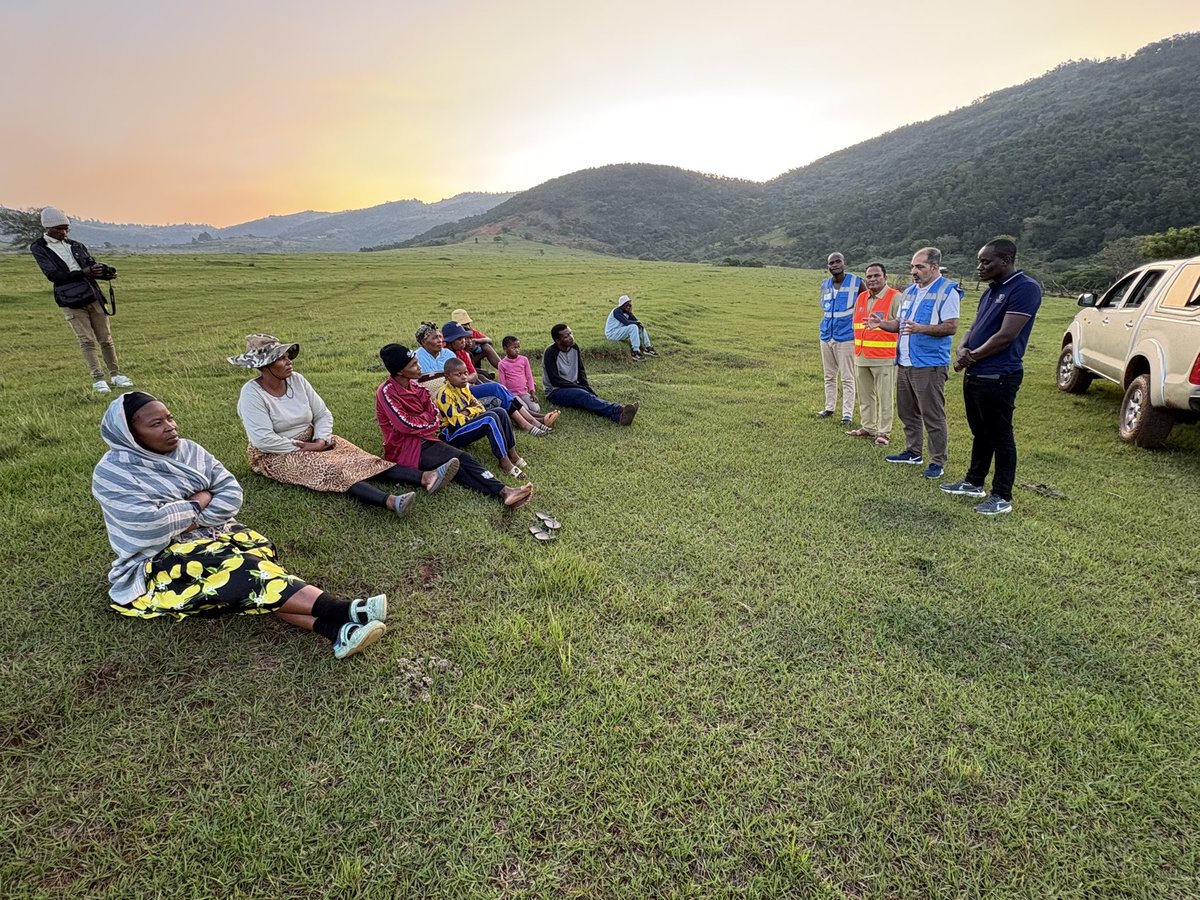 HFI1995's tweet image. Visits to rural villages in central #Eswatini today exploring projects to #empower the local communities