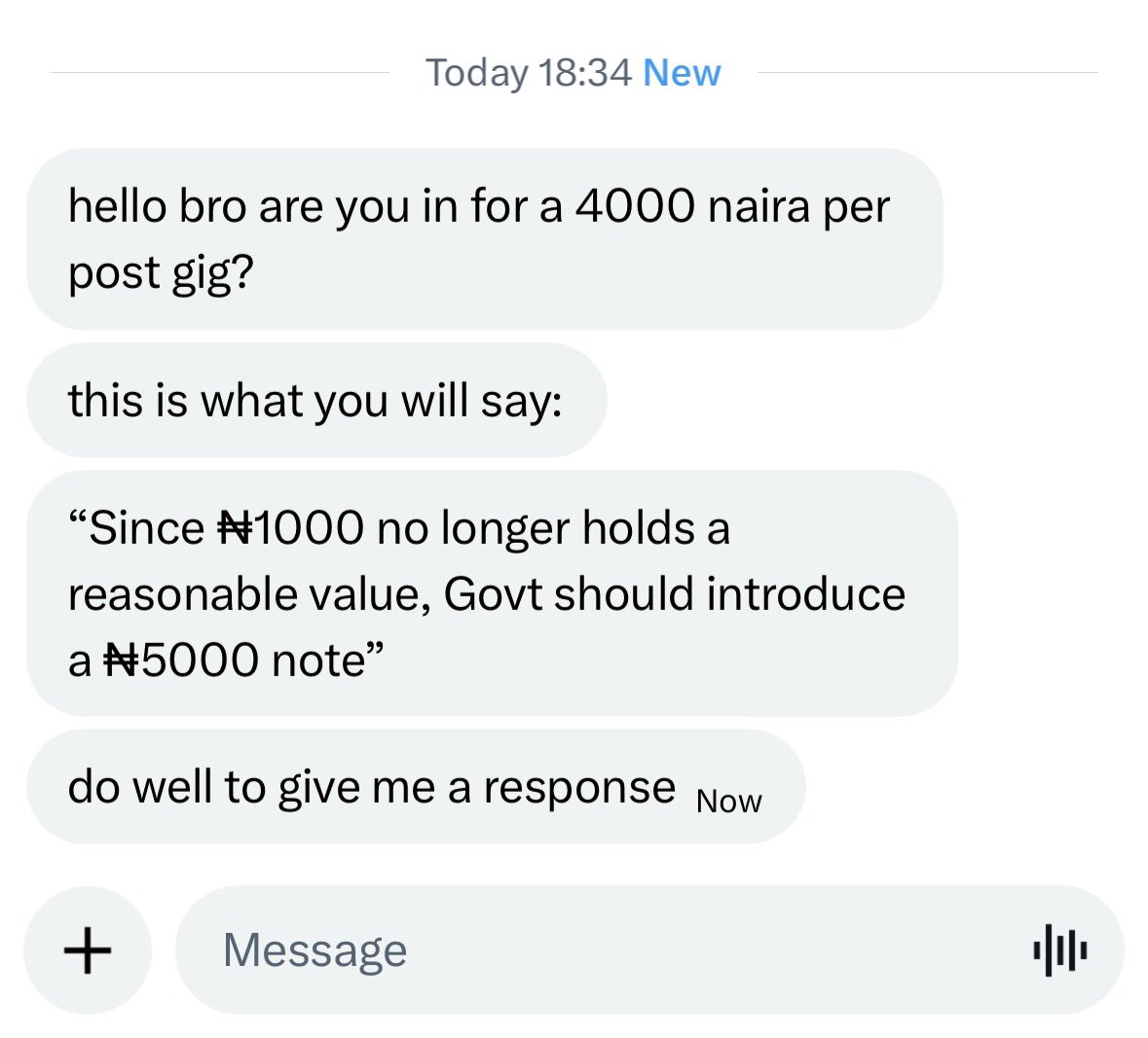 i was offered this gig but i refused btw