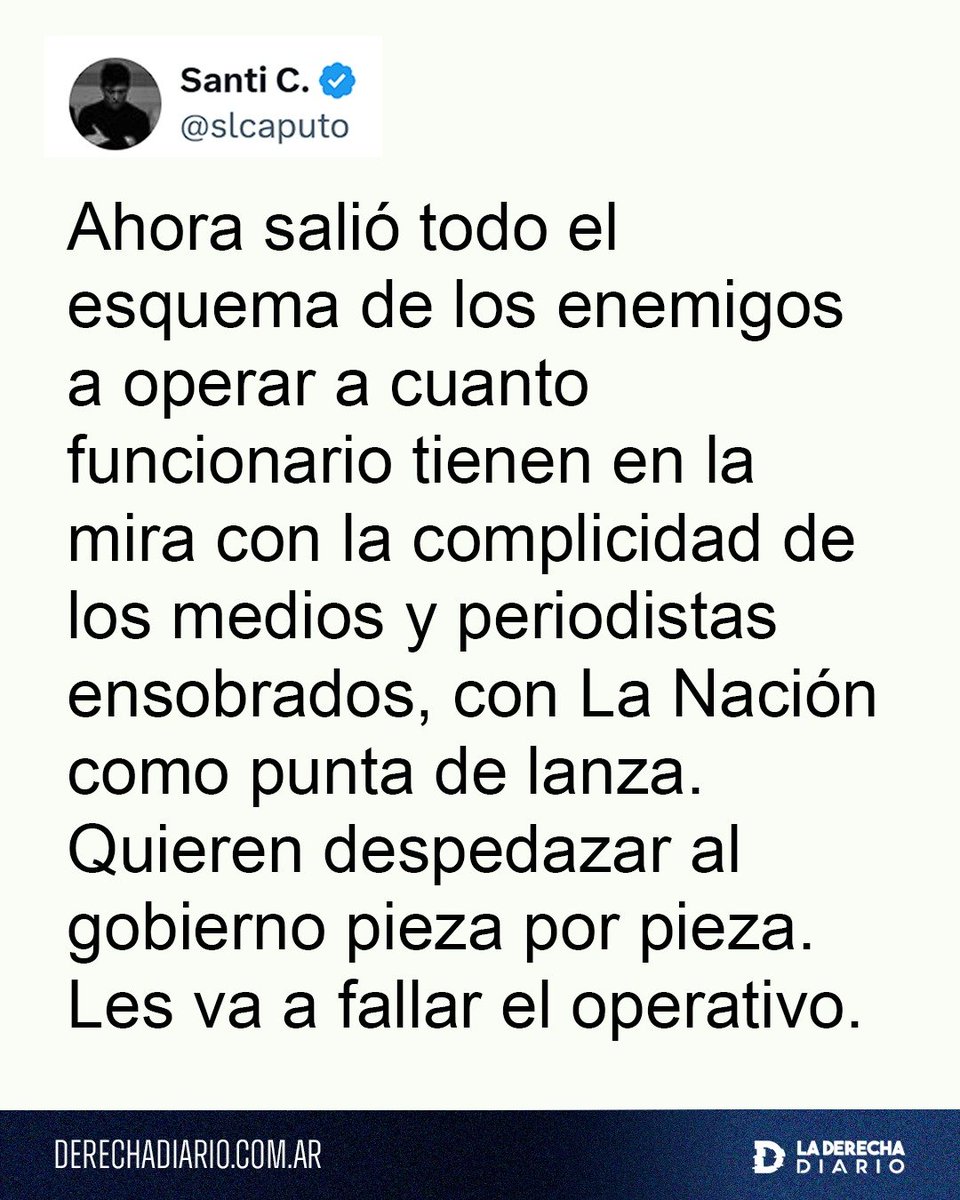 La Derecha Diario tweet media
