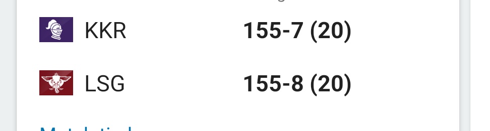 pankajhajhria's tweet image. Match tied 😜 
#LSGvsKKR #IPL2025 #TATAIPL