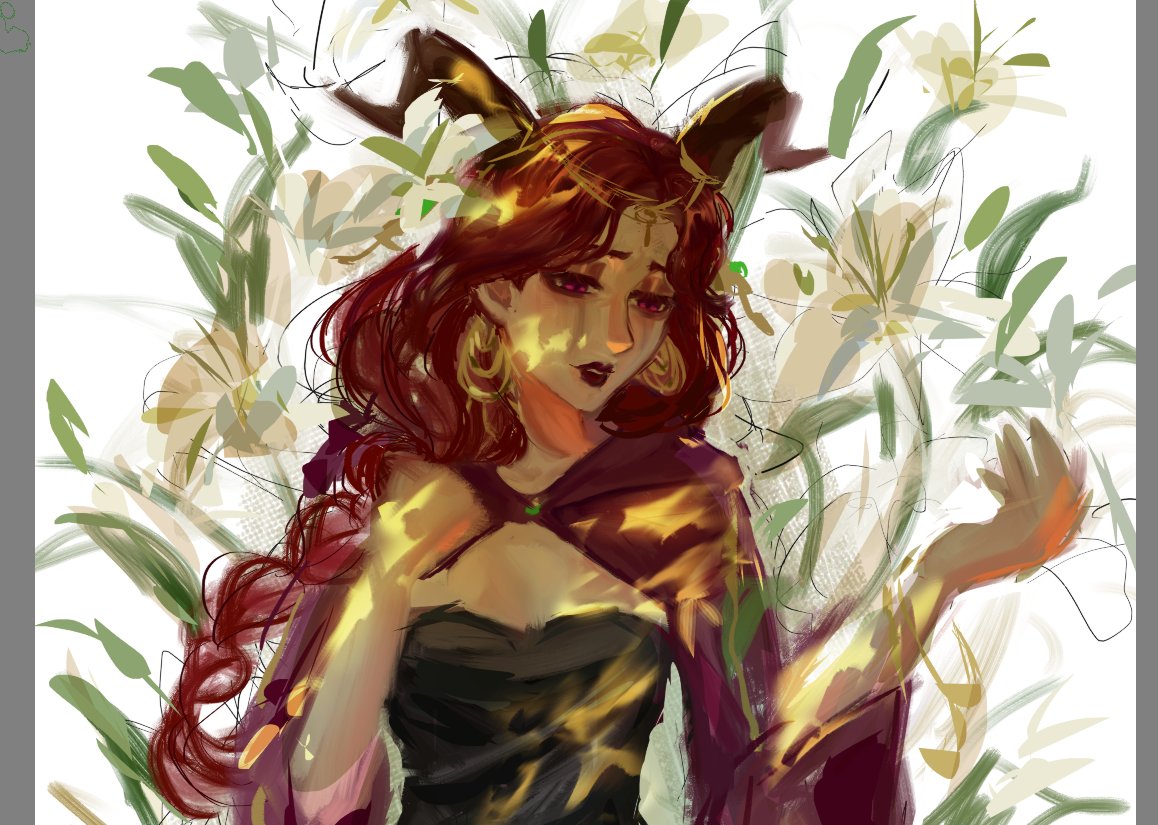 Kappuchi_'s tweet photo. She is the queen of lilies https://t.co/eDPuwvTnZt