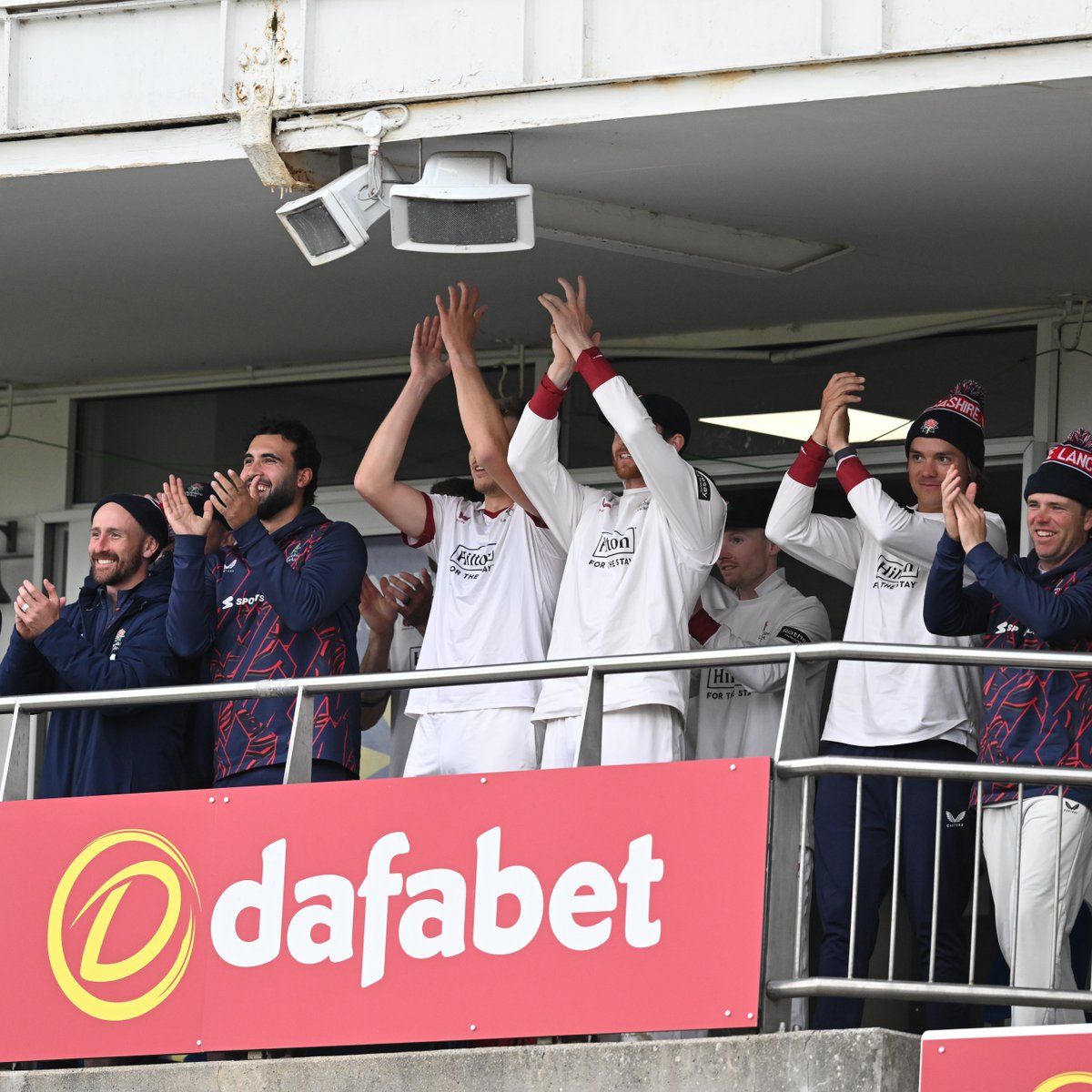 lancscricket's tweet photo. Paul Coughlin came back to haunt his former county Durham, as he hit his second First Class century on the third day of the @CountyChamp fixture.

Today's report presented by @ccibuk.

🌹 #RedRoseTogether