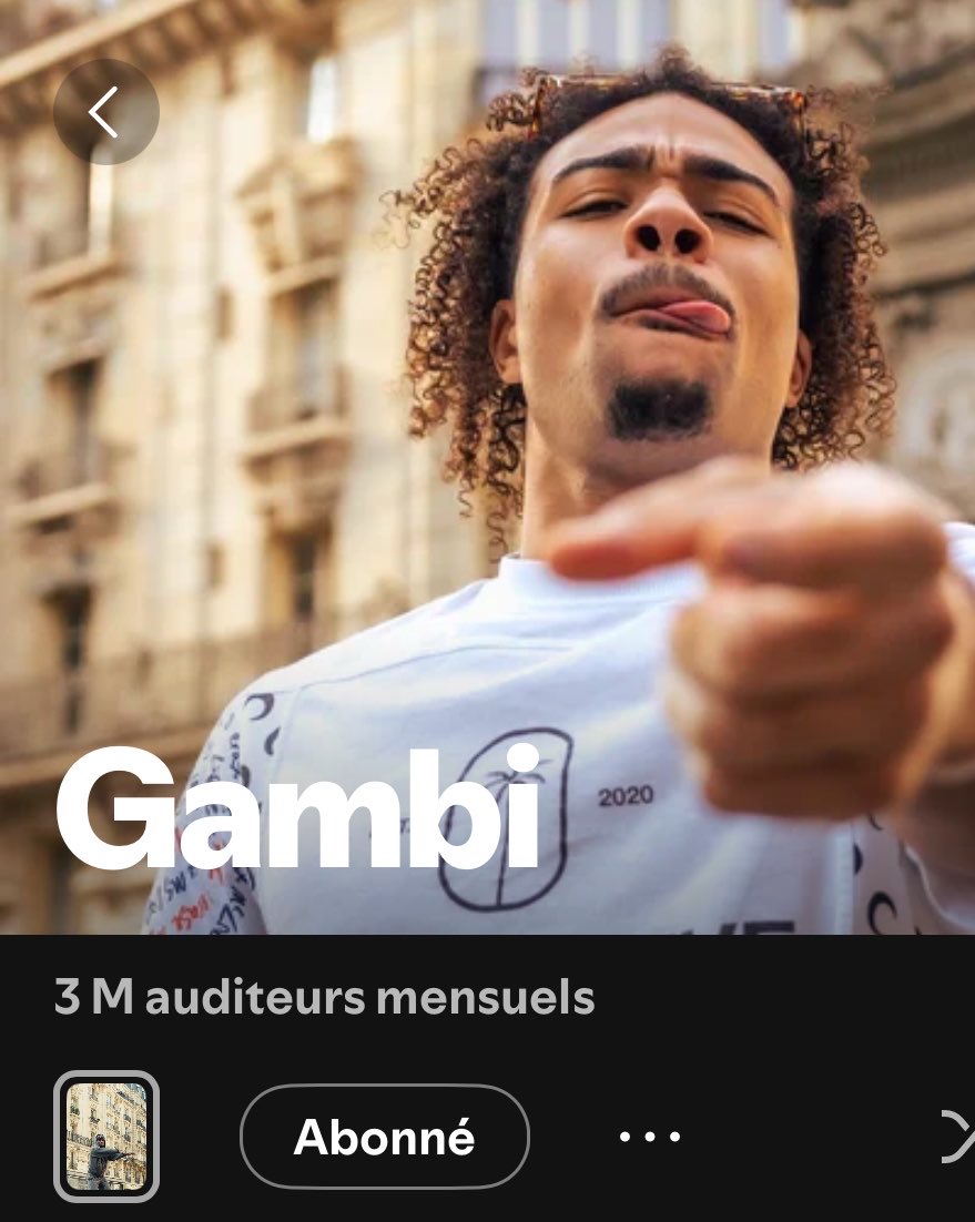 FCGambi's tweet photo. Gambi vient d’atteindre les 3 millions d’auditeurs mensuels sur Spotify pour la deuxième fois de sa carrière 📈

Une première depuis 3 ans ‼️

L’effet RENÉ CAOVILLA 👠 https://t.co/BJr3610bHu