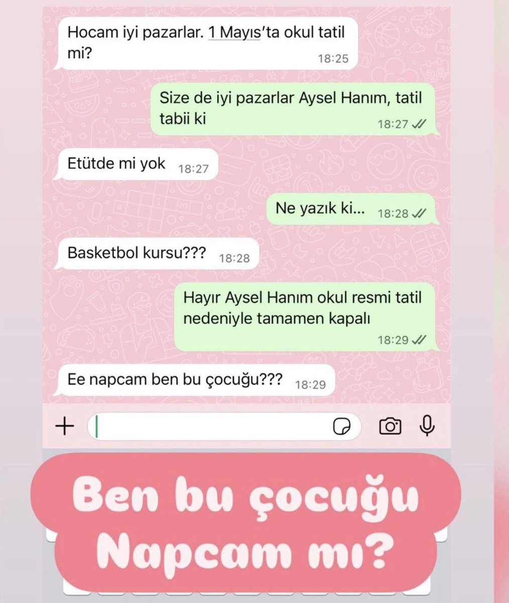 ogretmenlersyfs's tweet photo. Bir özel okul öğretmeni, veli ile yaşadığı diyaloğu paylaştı: https://t.co/U7bdwB88hH