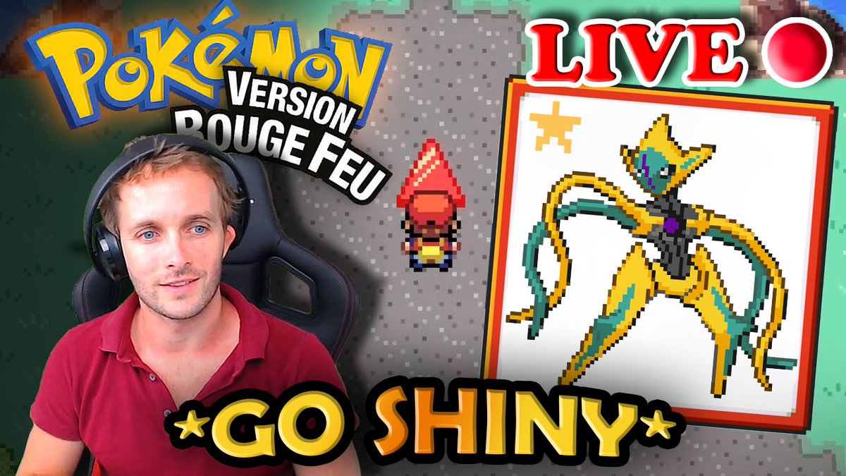 Joenesteam's tweet image. EN LIVE DÈS MAINTENANT !!
🔴 ✨ DEOXYS SHINY ?! RESET EN DIRECT sur Switch 😱🔥
▶️ Viens nous rejoindre :
🔗 youtube.com/live/EHAJVKHYg…
📣 On commence dans quelques minutes !
#PokemonRougeFeu #LetsPlay #ShinyHunters