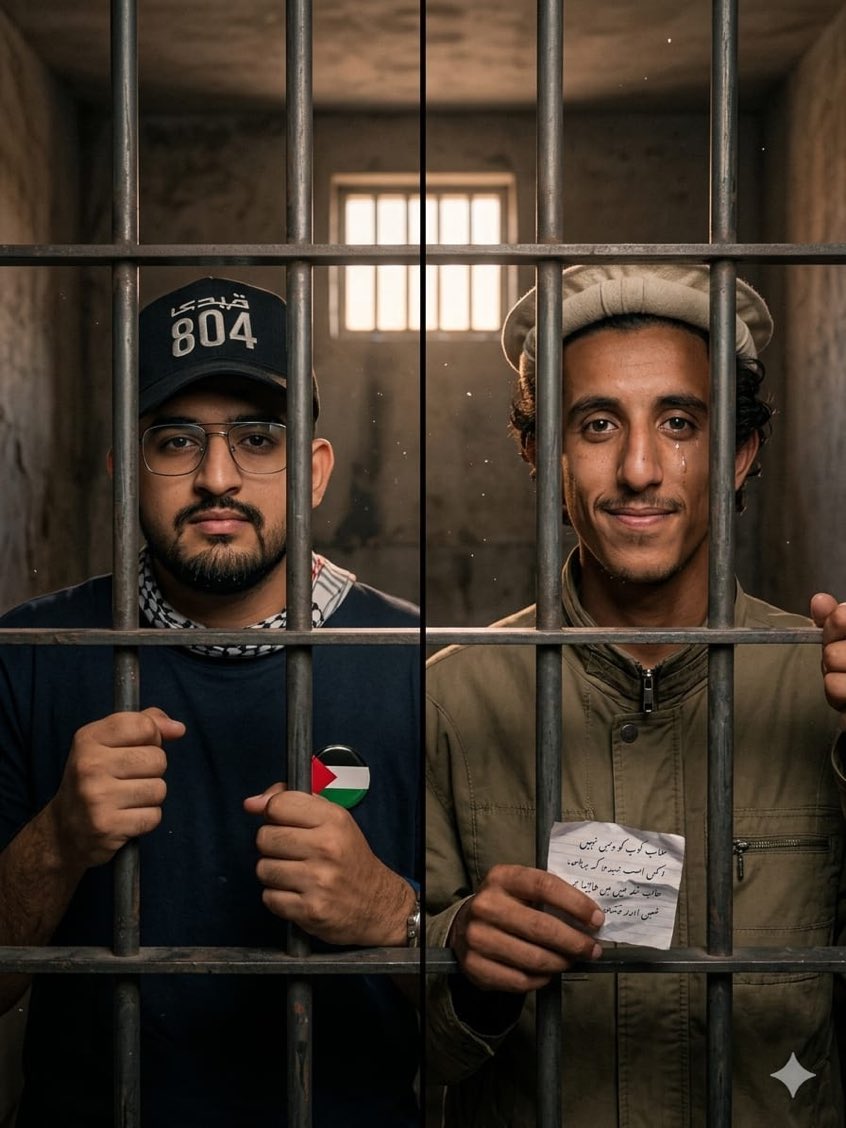 یہ دونوں بھی کسی بہت امیر شخص کے بیٹے ہوتے ان کے باپ سیاستدان ہوتے اعلی عہدے دار ہوتے تو یوں یہ پابند سلاسل نہ ہوتے