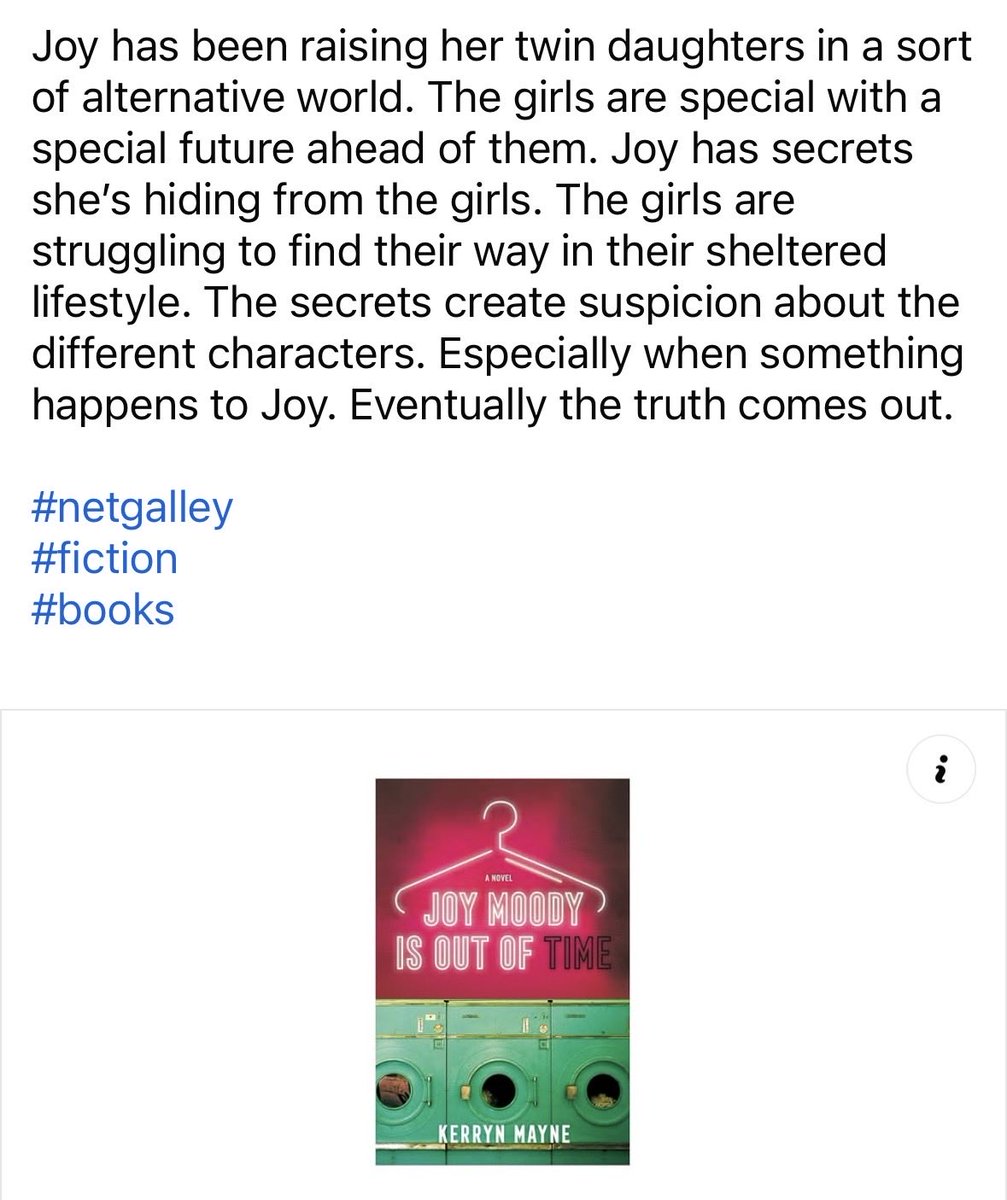 #bookreview
#joymoodyisoutoftime
#kerrynmayne
#fiction
#books

amzn.to/4tEK4F2
