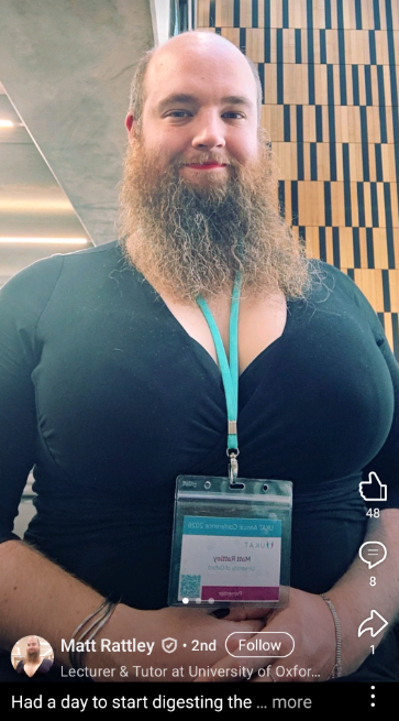 Dr. Dr. P: "No men. No exceptions". tweet media