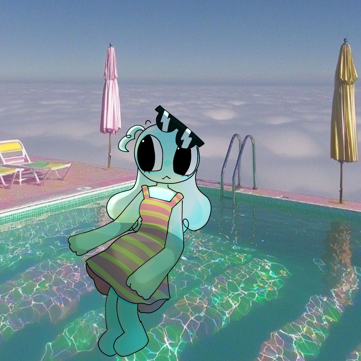 Bassieism's tweet image. I saw this poppy design sum where and I liked it I was just messing around with tje lighting 
#dandysworld #dandysworldpoppy #liminalspace