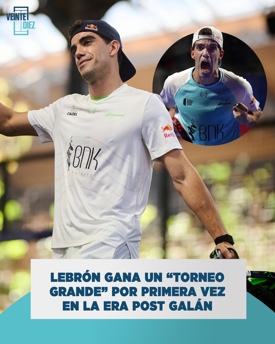 LEBRÓN 🏆🇧🇪 CAMPEÓN EN UN "TORNEO FULL"

Ahora nadie podrá ponerle un 'pero' al Lobo: en Bruselas se llevó el título venciendo a las dos mejores parejas del mundo