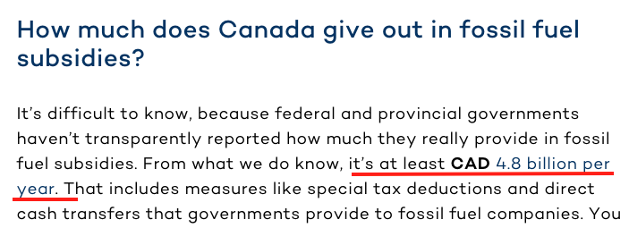 BrandonM38801's tweet image. Mario's right! We give $4.8 BILLION of our tax dollars every year to oil companies. That money should be spent on public schools and hospitals! #Alberta