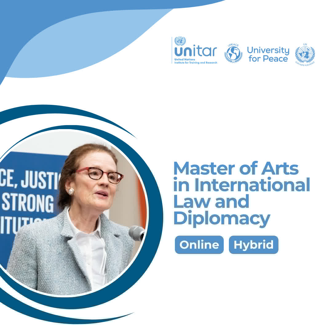 UPEACE's tweet image. Dialogue alone isn't enough. Outcomes matter.

At UPEACE, build the skills to turn diplomacy into action. 

⏳ April 30 deadline
Apply now: bit.ly/3TRmiGU 

#ChooseUPEACE #InternationalRelations #ApplyNow #LastCall
