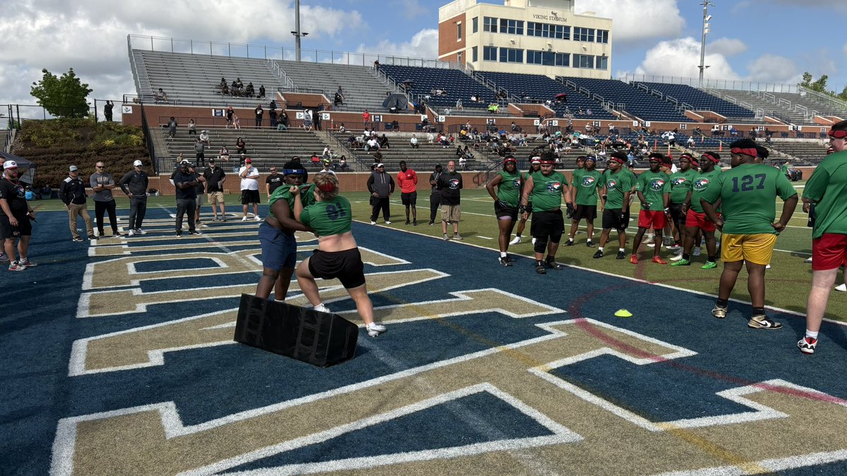Coach_LFleming's tweet photo. Had a great time watching these young men compete today!
@Broome_Football
@CoachesCombines 
@FootballBroome https://t.co/MFXWC4pe9y