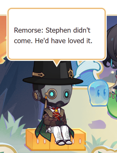 minutelystephen's tweet photo. its so cute they always think of him :( https://t.co/NRtXA6MaD0