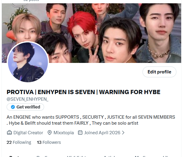PROTIVA | ENHYPEN IS SEVEN | WARNING FOR HYBE tweet media