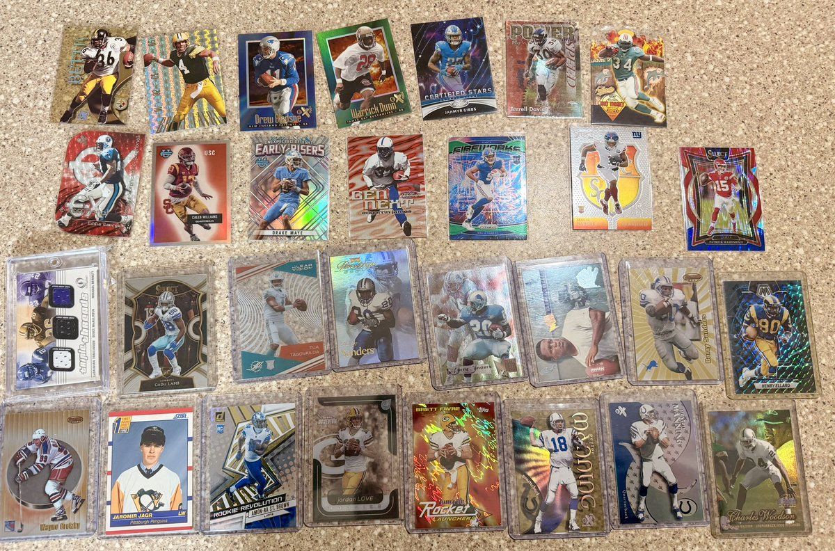 ISO trade partners 

PC- 

Barry Bonds 
Jerry Rice 
Barry Sanders 
Michael Jordan
Buster Posey
Tim Lincecum 
SF Giants World Series cards, parallels &amp; inserts