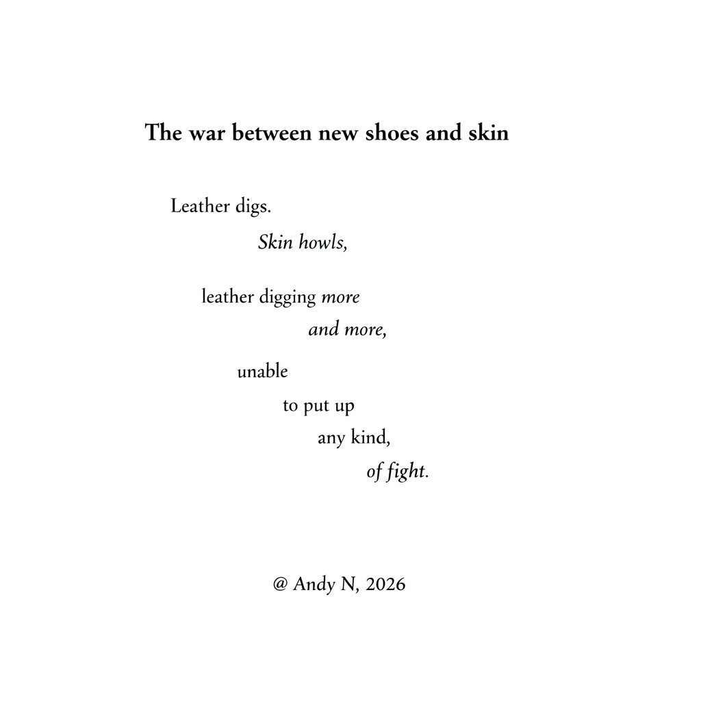 aen1mpo's tweet photo. Day 26 of #NaPoWriMo (National Poetry Writing Month) - 2 x linked poems today.
Full details of the project here
https://t.co/8xc9HqPbce
#poetry #minipoetry #experimentalpoetry #poem #silence #smallpoetry https://t.co/kalmllpyP8