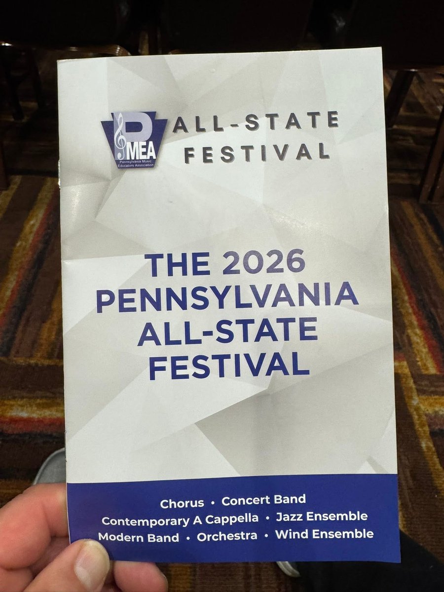 cedarcrestband's tweet image. GREAT work by Evan and Carter in the @PMEAstate All State Wind Ensemble and Concert Band! The culmination of hard work! Congrats! #festivals #allstate #excellence #deliveredacrusher #FalconPride