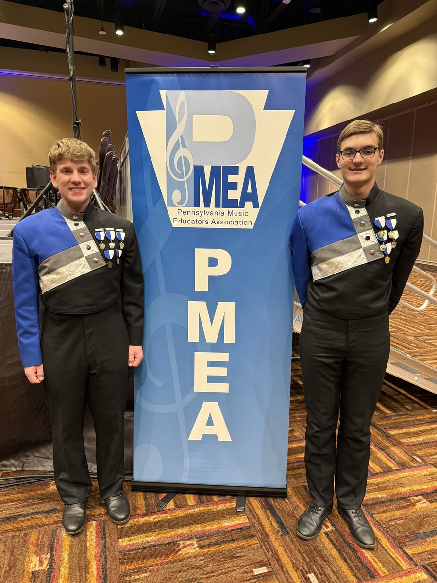 cedarcrestband's tweet image. GREAT work by Evan and Carter in the @PMEAstate All State Wind Ensemble and Concert Band! The culmination of hard work! Congrats! #festivals #allstate #excellence #deliveredacrusher #FalconPride