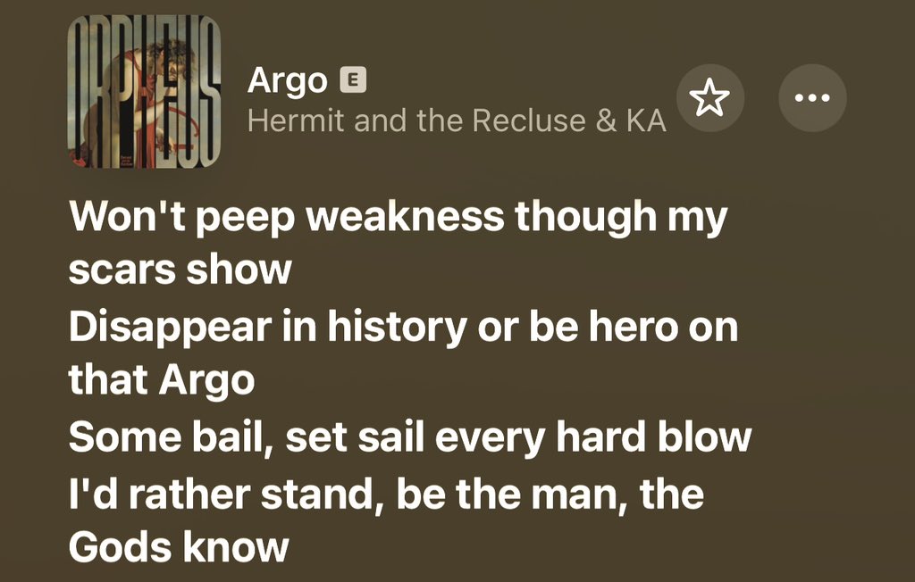 this alone is just from one single album man