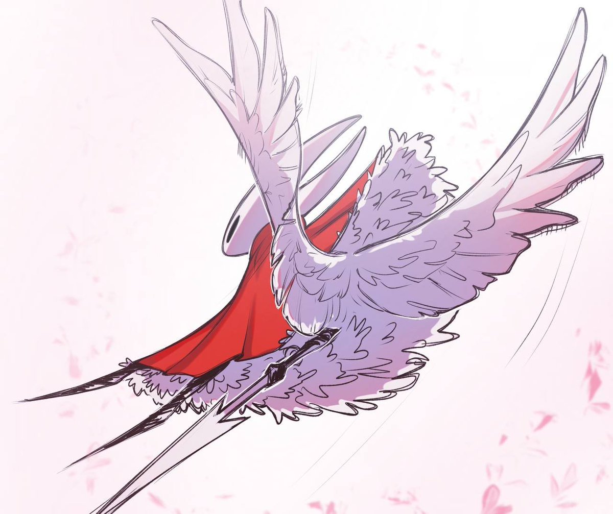 DARKUSHA2901's tweet photo. fluffy wings
#silksong #hollowknight #hornet https://t.co/4gzzgF1GUG