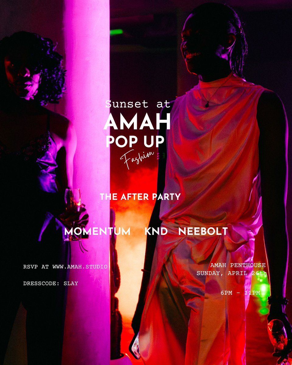amahstudio's tweet photo. If you haven’t stopped by yet, this is your final chance to shop standout pieces, discover amazing brands, and experience the energy everyone’s been talking about.  We’re going out with a BANG.  So don’t just come to shop… come ready to party.

RSVP

https://t.co/a1K3DYN3ms https://t.co/soWexW1E7J