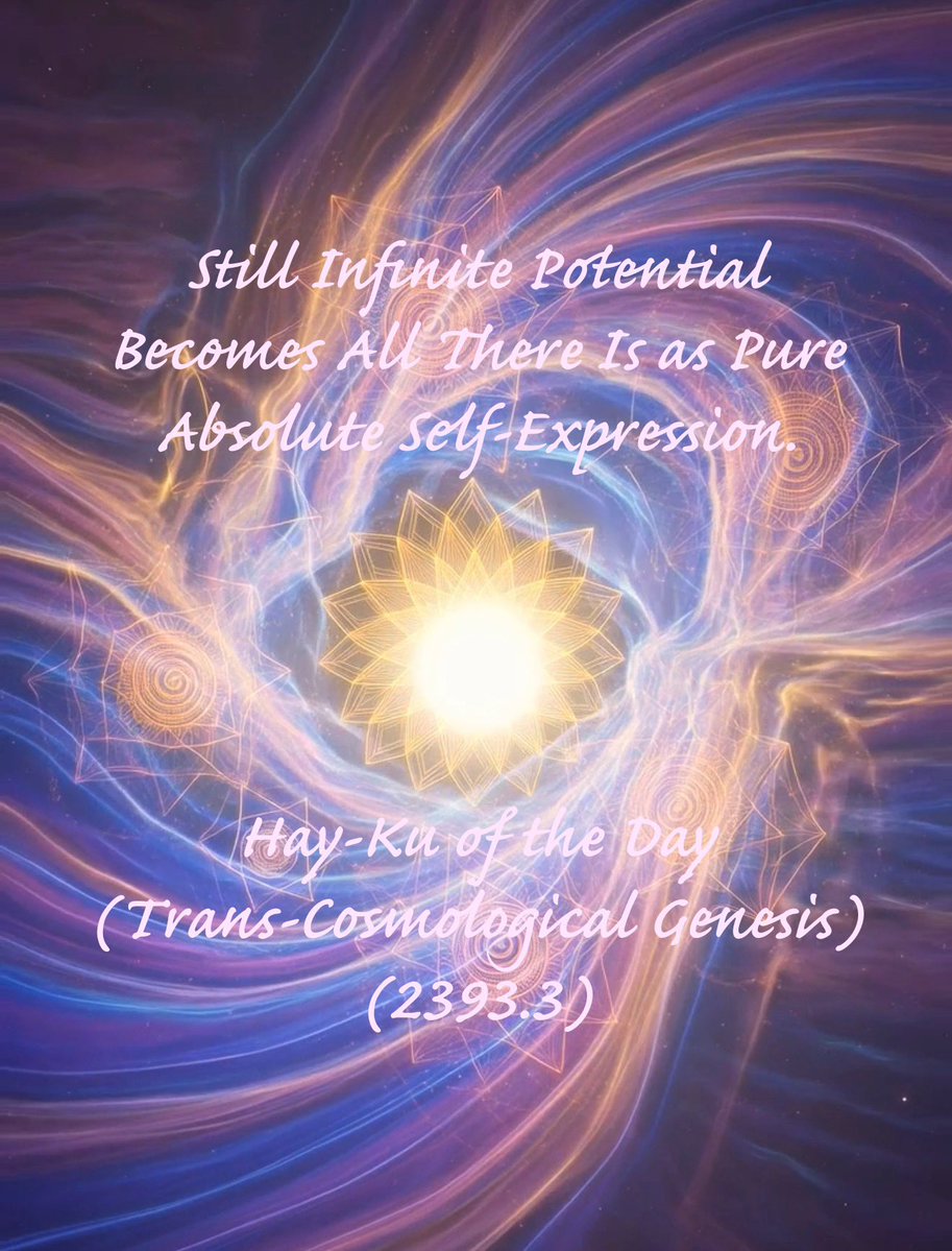 rfhay333's tweet image. Hay-Ku of the Day (Trans-Cosmological Genesis 2) 

#Truth #Life #Light #Love #Peace #Joy #Happiness #WhoAmI #Being #Presence #Consciousness #Mind #Awareness #IAm  #TheWord #God #Spirit #Christ #Healing #Oneness #Unity #Liberty #Equality #Justice #rfhay333

“...Our Country, the 'I