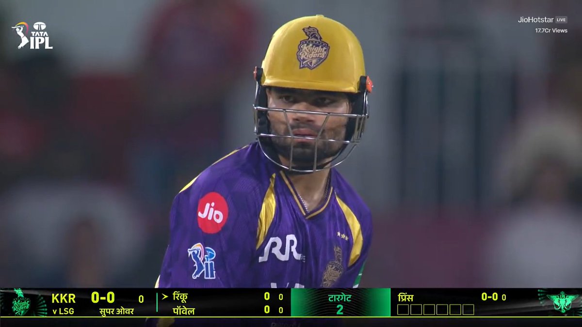 patel_saqib26's tweet image. Rinku Singh finishing it in the Super Over like it’s a casual net session 😮‍🔥 Ice in veins, fire in bat. That’s not pressure, that’s his play!
#RinkuSingh #Clutch #LSGvsKKR #KKRvsLSG
