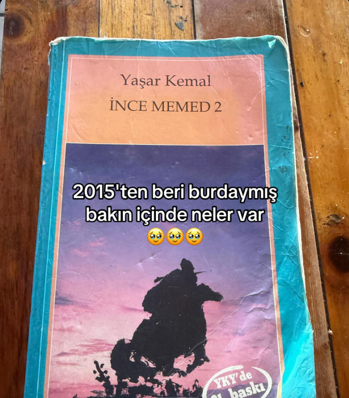 ZamHaberAjans's tweet photo. Patagonya’da bir hostelde kalan arkadaşlar, kütüphanede buldukları Yaşar Kemal’in İnce Memed 2 romanında Türklerin bıraktığı notları paylaştı:

🔹 “Dünyanın bu uzak köşesinde Yaşar Kemal’i bulmak beni çok mutlu etti. Teşekkürler, gönül dolusu sevgiler.”

🔹 “Geçse de yolumuz bozkırlardan, deniz / göl / nehirlere… Yılar yollar!”