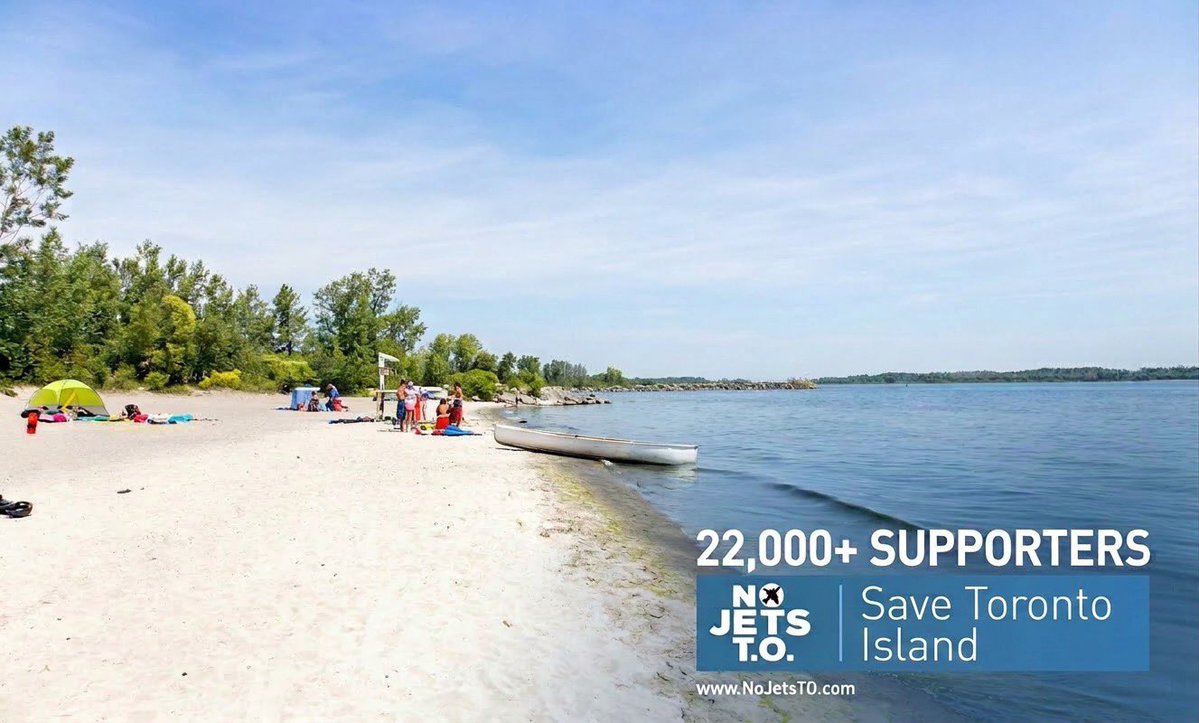 Save Toronto Island! Premier Ford has expropriated the entire Toronto island for his jet scheme. Sign our petition and tell your elected rep to abandon this terrible plan at NoJetsTO.com! #topoli #onpoli