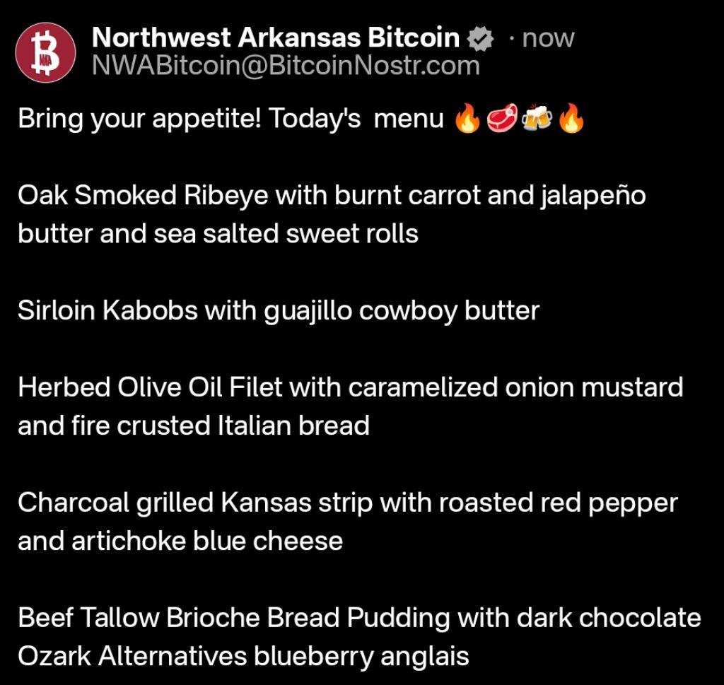 Northwest Arkansas Bitcoin tweet media