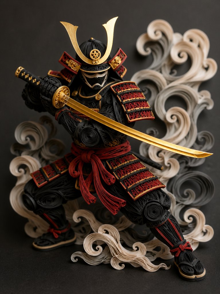 Samurai in Paper: A Warrior's Essence