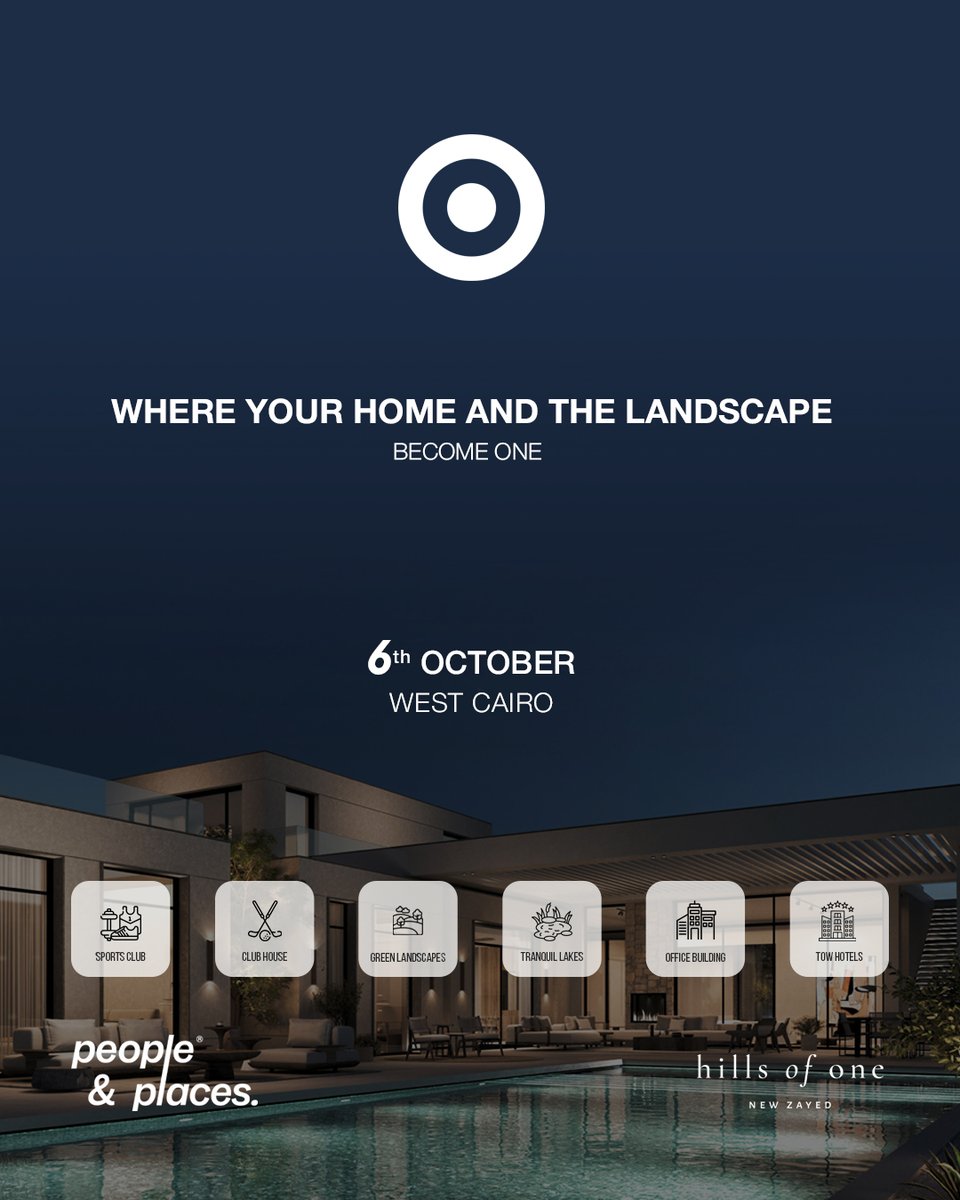 forsaprop's tweet image. At Hills Of One People &amp;amp; Places redefines living with one story villas, scenic boulevards, and lakeside serenity. Forsa Property ensures you experience it fully. A Sanctuary of Modern Design! #ForsaProperty #RealEstatePro #Property #OctoberCity #Prestige #PeoplePlaces #HillsOfOne