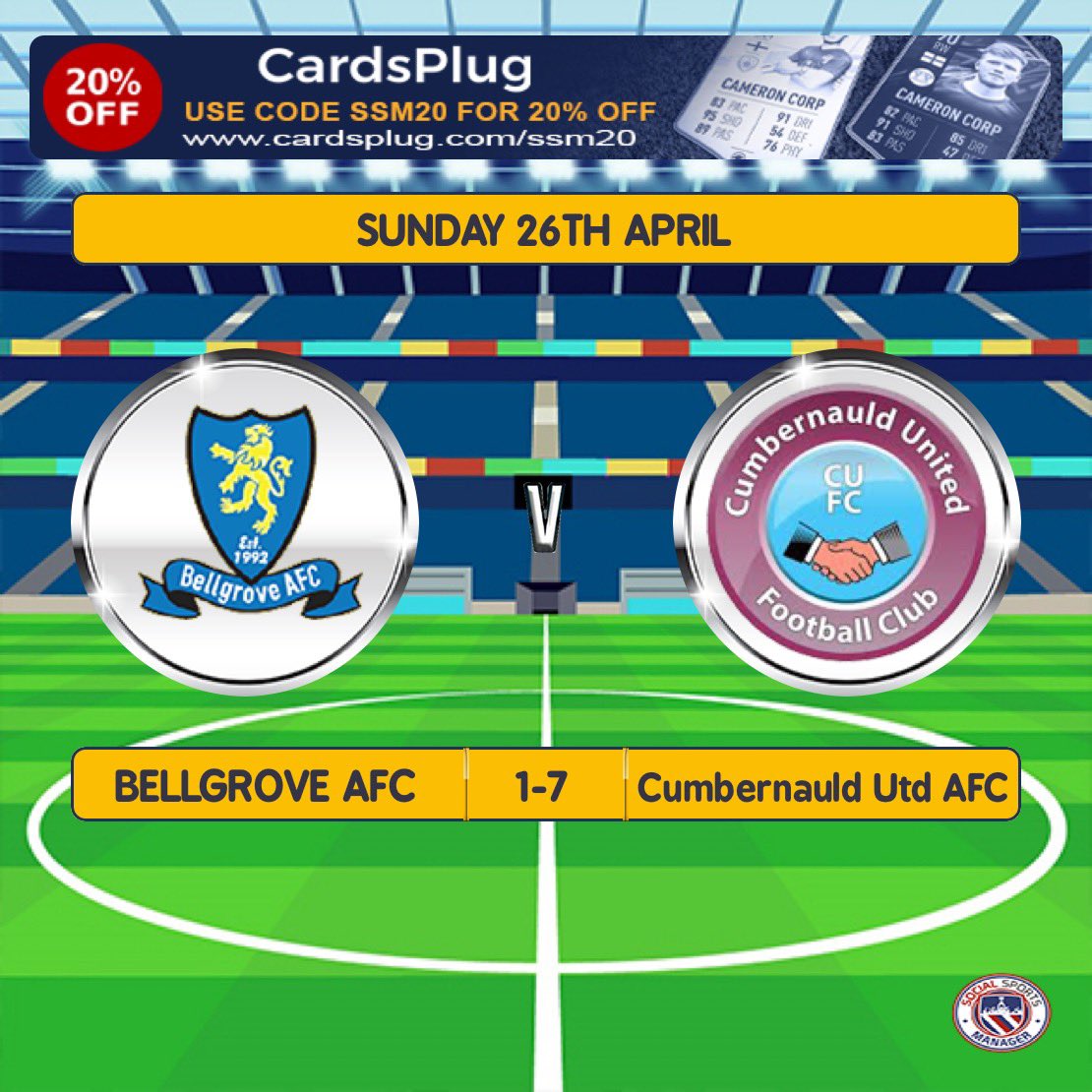 Cumbernauld United Amateurs tweet media
