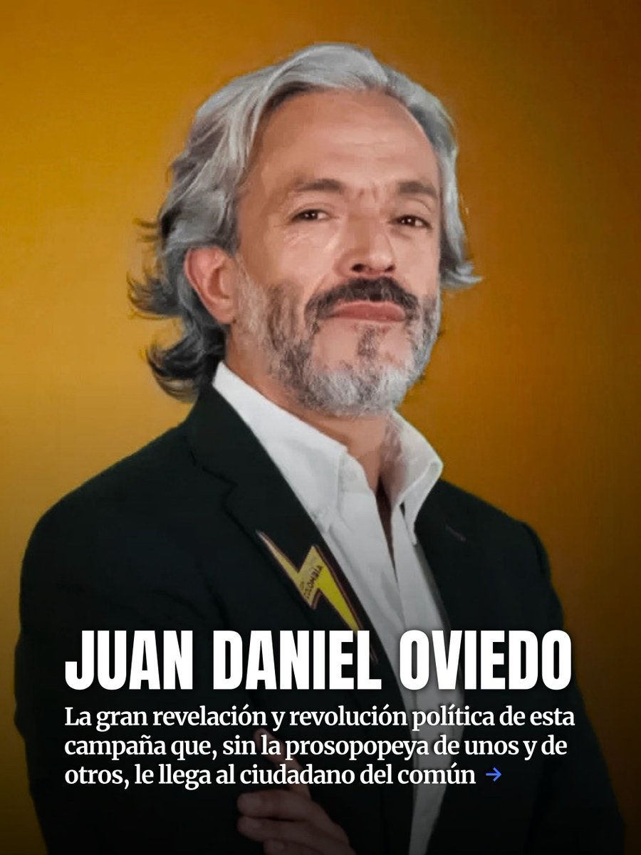 Juan Daniel Oviedo (<a href="/JDOviedoAr/">Juan Daniel Oviedo</a>) es la gran revelación política de esta campaña. En medio del odio y la polarización, apareció algo completamente distinto. 

🧵 En este hilo lo analizo ⬇