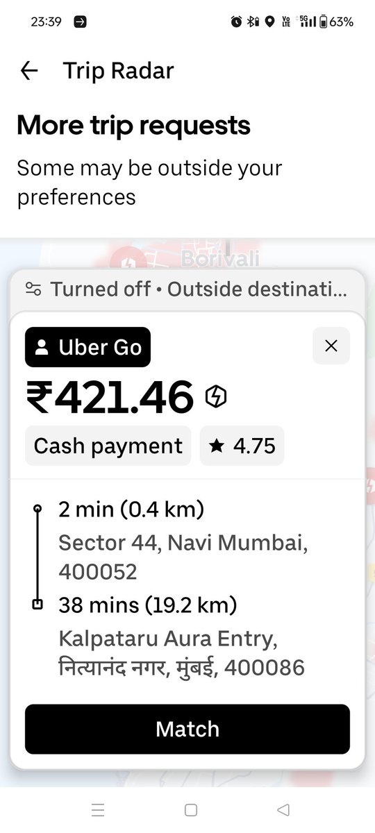 Manoj15236's tweet photo. @Uber @Uber_Support @UberSoc  uber ye ride ko dekh ke aap bata sakte hai inko kahan jana hai . Ye naya natak chalu kar diya aap logo ne . Pata hi nahi chalta kahan jana hai kaise ride le andaz se.. https://t.co/ZgjvMr2vaZ