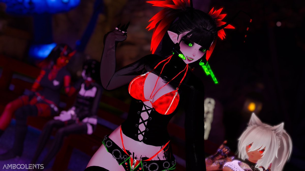 lilliannorths's tweet image. Dancing at Monstrumn always leaves me with the biggest grin on my face. Lovely pictures by Amboolents.
#VRChat #Dancing