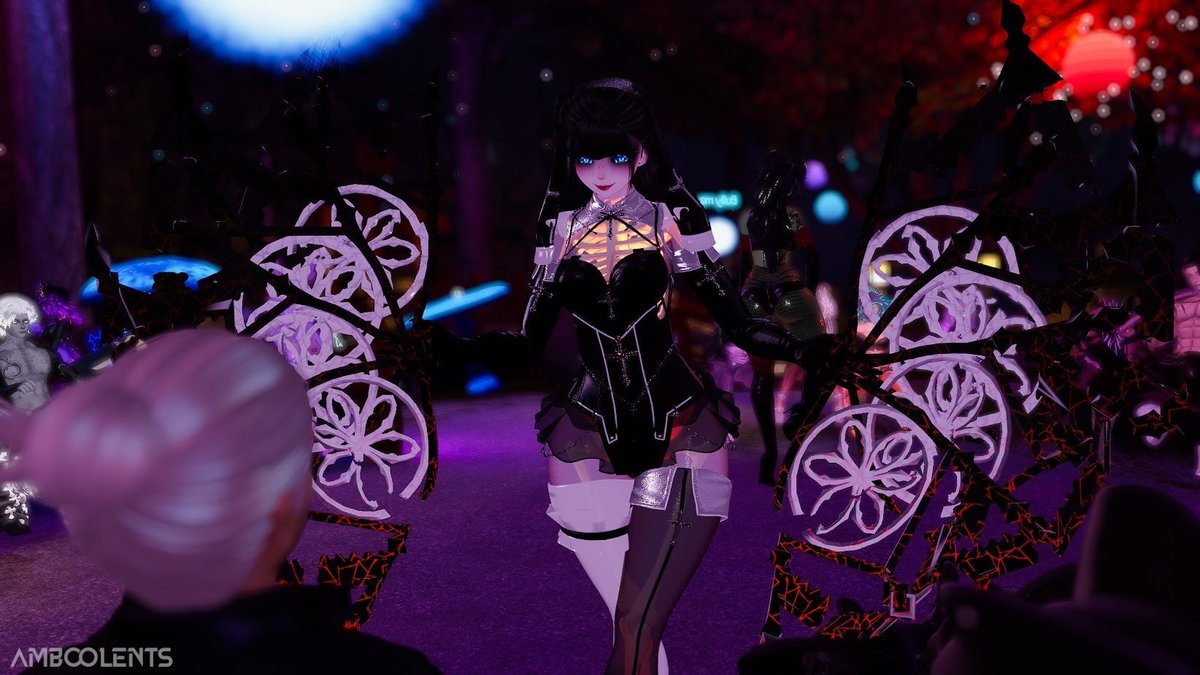 lilliannorths's tweet image. Dancing at Monstrumn always leaves me with the biggest grin on my face. Lovely pictures by Amboolents.
#VRChat #Dancing