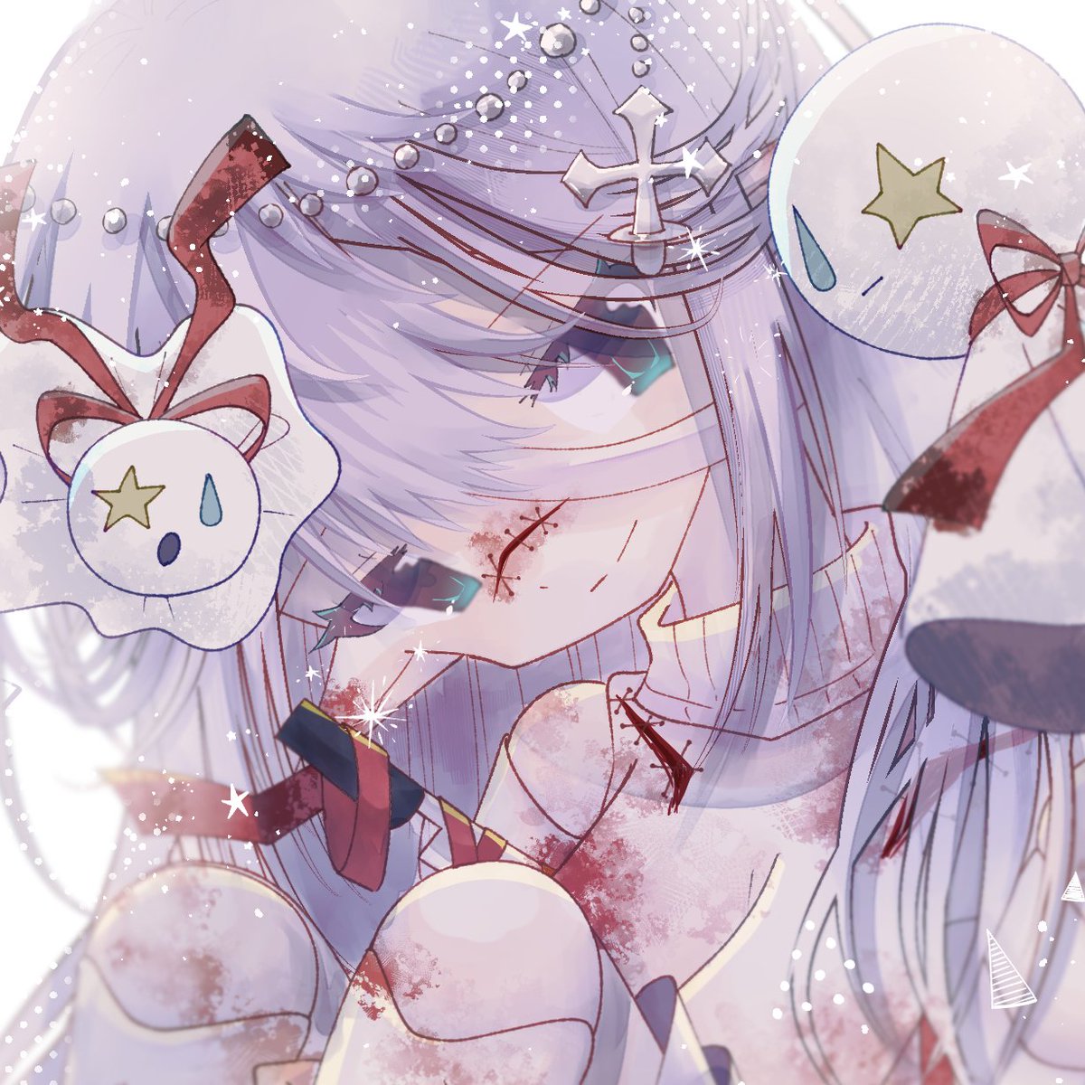 THERES SO MANY NEW PEOPLE 🥹💙 i just wanna reintroduce myself for everyone new ! ♡⸜(˶˃ ᵕ ˂˶)⸝♡

im Eve Puppette , a haunted doll vtuber !! ٩(^ᗜ^ )و ´-
 its soso great to meet all of you finally that the algorithm have brought us together! <3

i stream horror and comfy