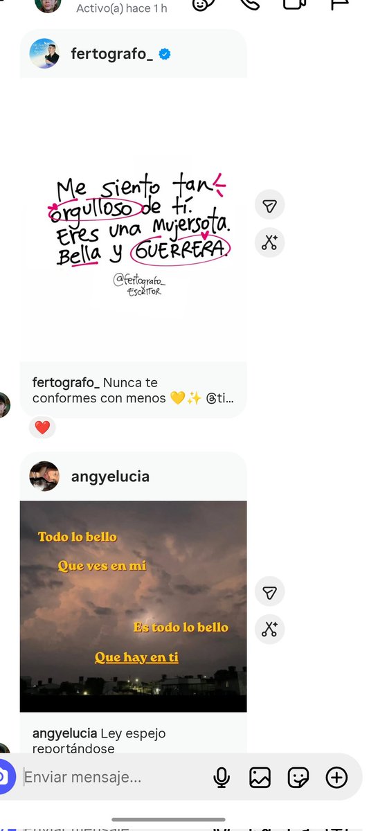 ValeriaLuce1's tweet photo. Por si se preguntan por qué estoy tan enamorada... Es porque todos los días recibo este tipo de cosas: https://t.co/gtVurNDhAI