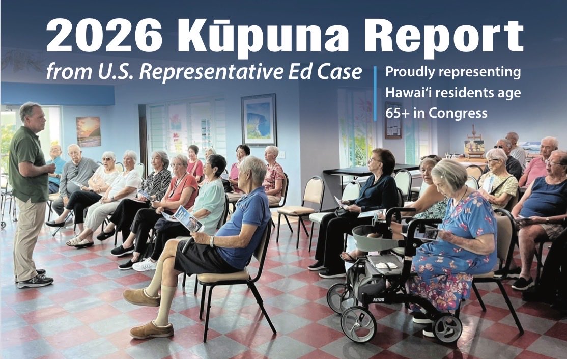 Rep. Ed Case tweet media