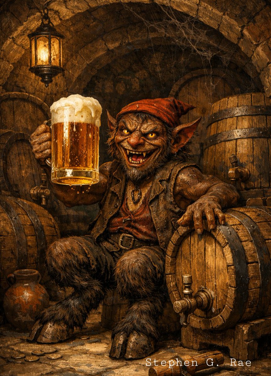 LandofLoreFilms's tweet image. Biersal is the donkey-legged, beer-guzzling goblin from German folklore

and read more in: "Boggarts, Brownies, Hobs and their Goblin Kin: An Encyclopedia of World Folklore" by Stephen G. Rae
folklorepress.co.uk

#goblins #folklore #bookworm
