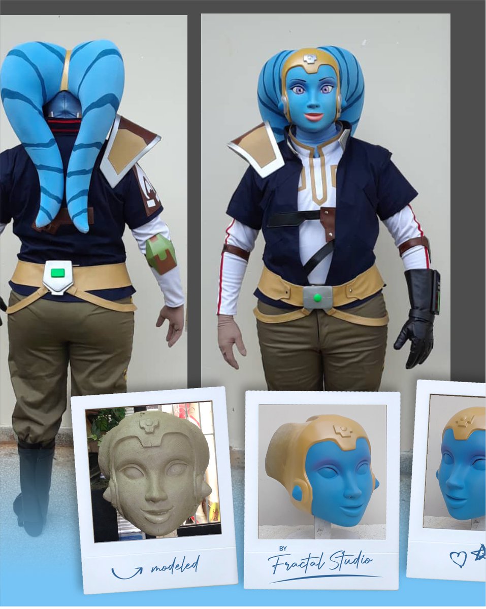 StudioFractal's tweet image. Bespoke character fabrication. Send us your concept—it’s made for you.
-
#FRACTAL #cosplay #costumemaker #mask #starwars