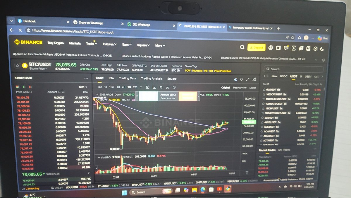 ItsSamTheMenace's tweet photo. @BinanceAfrica I want to start now https://t.co/S1ScUWBY1Q create yours now to start  earning😂 https://t.co/K5RengfncX