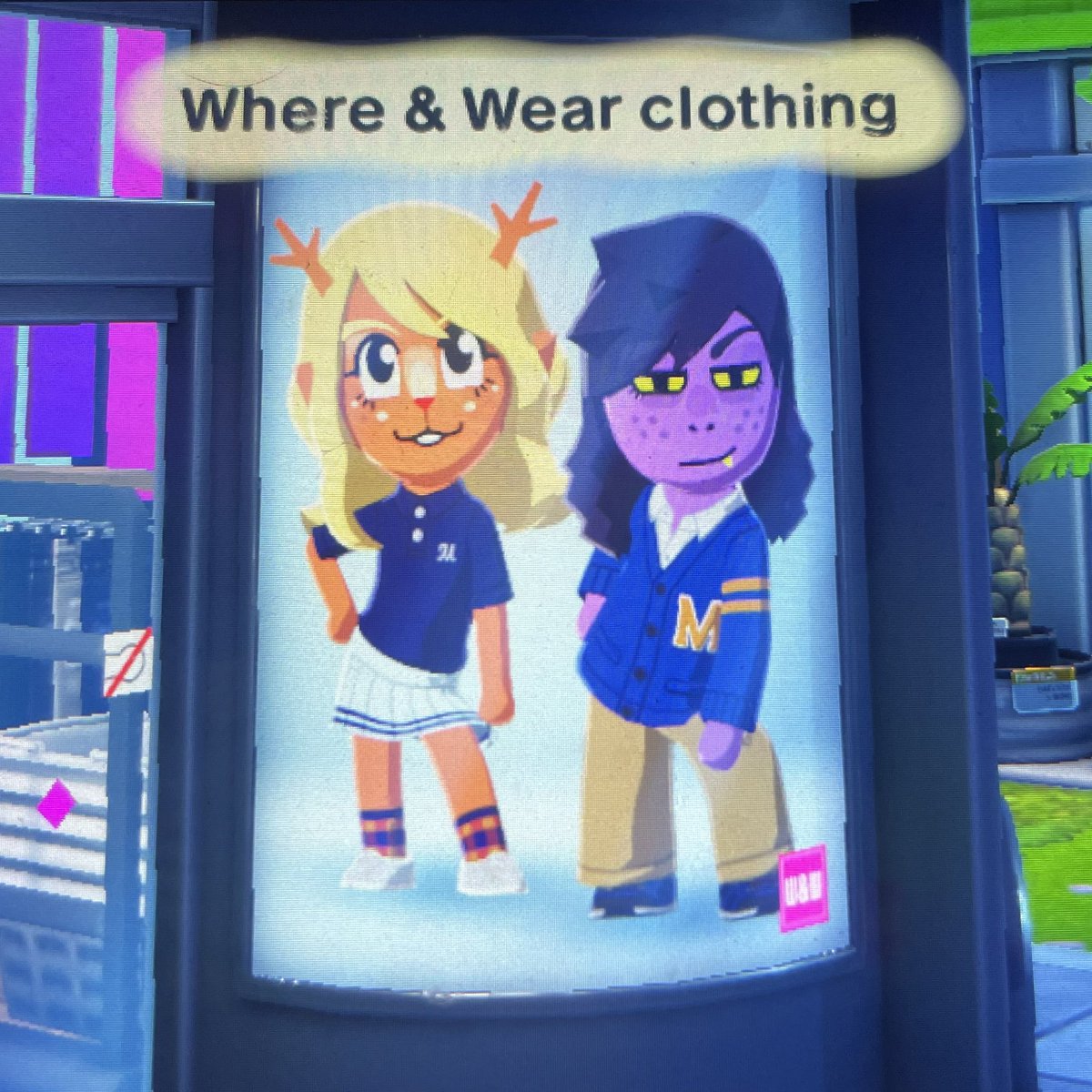 The Suselle butchfem serve is crazy here