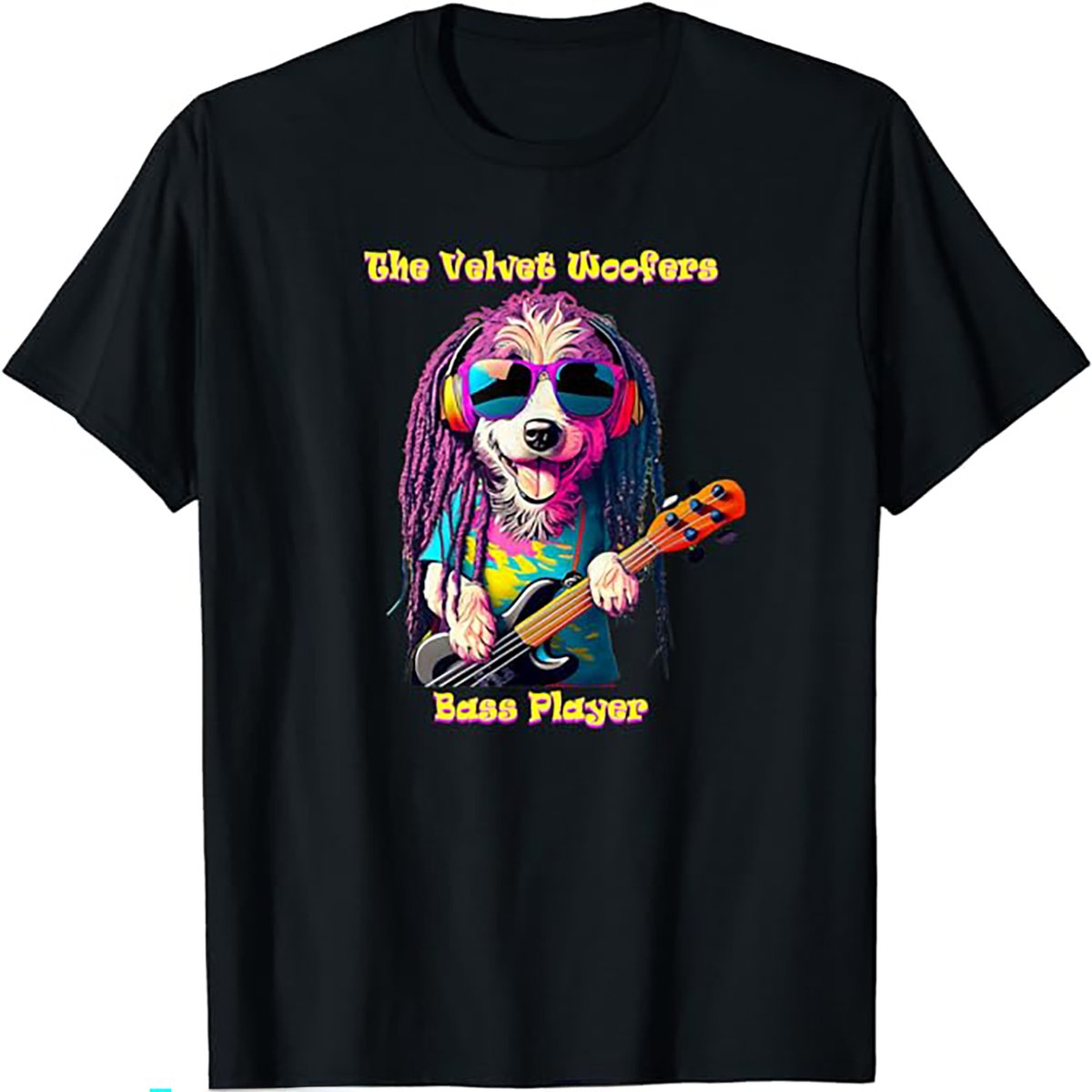VelvetWoofers's tweet image. Show you're a fan with a Velvet Woofers Bark &amp;amp; Roll T-shirt

Woofy - The Bass Player  

amazon.com/dp/B0CJLCZXN3/

Different styles and colors to choose from  

#velvetwoofers #doglover #ilovedogs #musiclover #ilovemusic #tshirts #tshirt #bass #bassguitar #bassplayer #giftideas